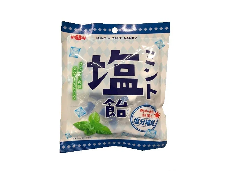 150yen NISSIN Mint and Salt Candy 77g