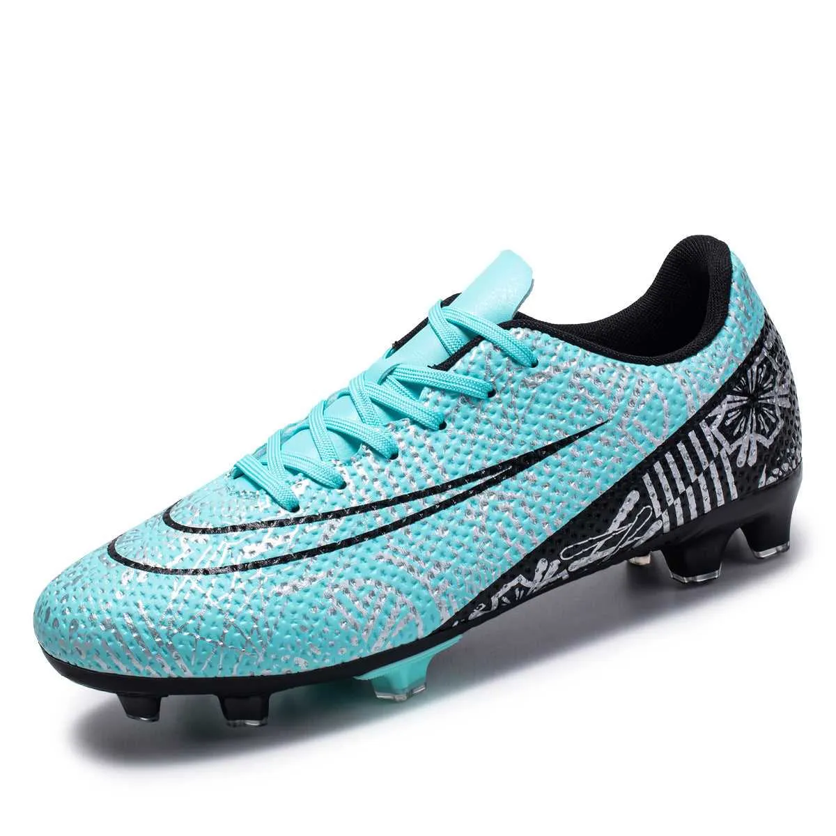 Adult and Kids' Low-Top Soccer Cleats for Training, Large Sizes