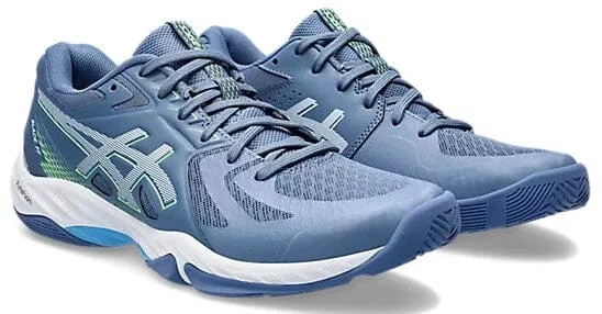 Asics Blade FF Men's Court Shoe  Denim Blue/Lime Burst