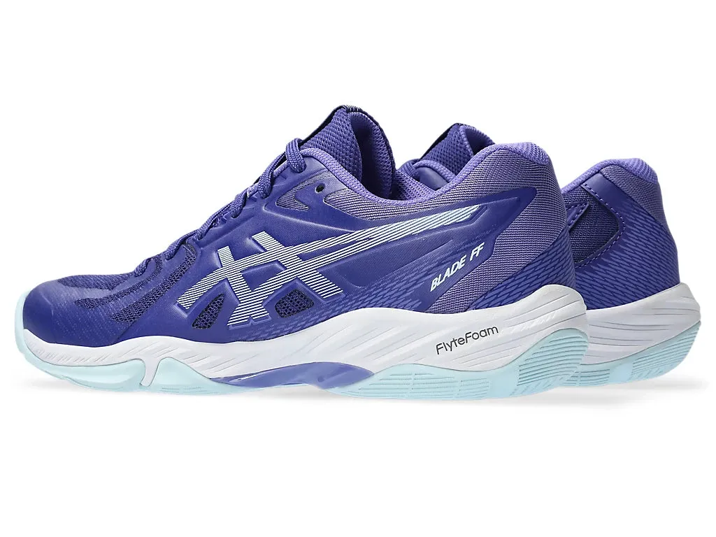 Asics Blade FF Women's Court Shoe  Eggplant/Aquamarine