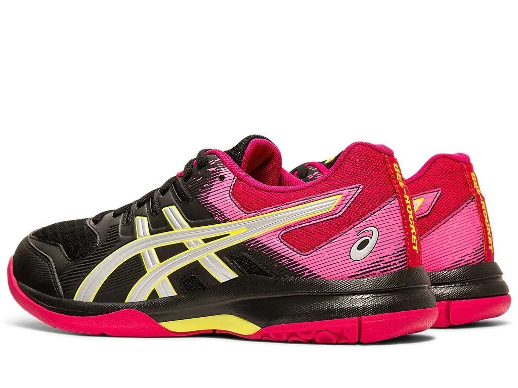 Asics Gel-Rocket 9 Women's Court Shoe Black/Silver