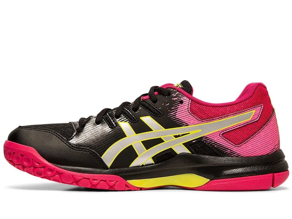 Asics Gel-Rocket 9 Women's Court Shoe Black/Silver