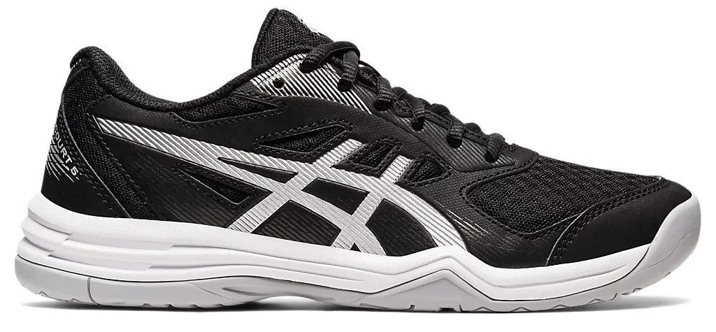 Asics Gel-Upcourt 5 Black-Silver Court Shoe