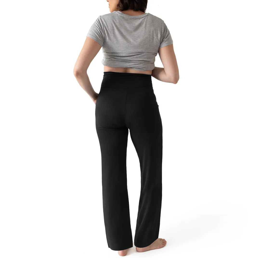 Bamboo Maternity & Postpartum Lounge Pant | Black