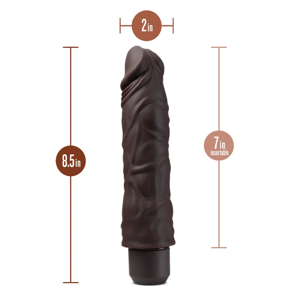 Dr. Skin Silicone By Blush® | Dr. David Brown 8.5-Inch Long Vibrating Dildo