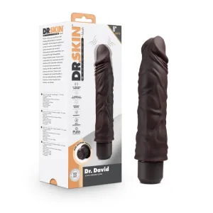 Dr. Skin Silicone By Blush® | Dr. David Brown 8.5-Inch Long Vibrating Dildo