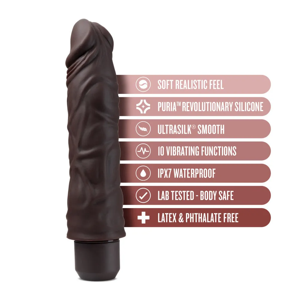 Dr. Skin Silicone By Blush® | Dr. David Brown 8.5-Inch Long Vibrating Dildo