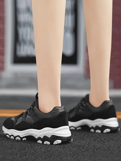 Glamorous Block Chunky Running Sneakers