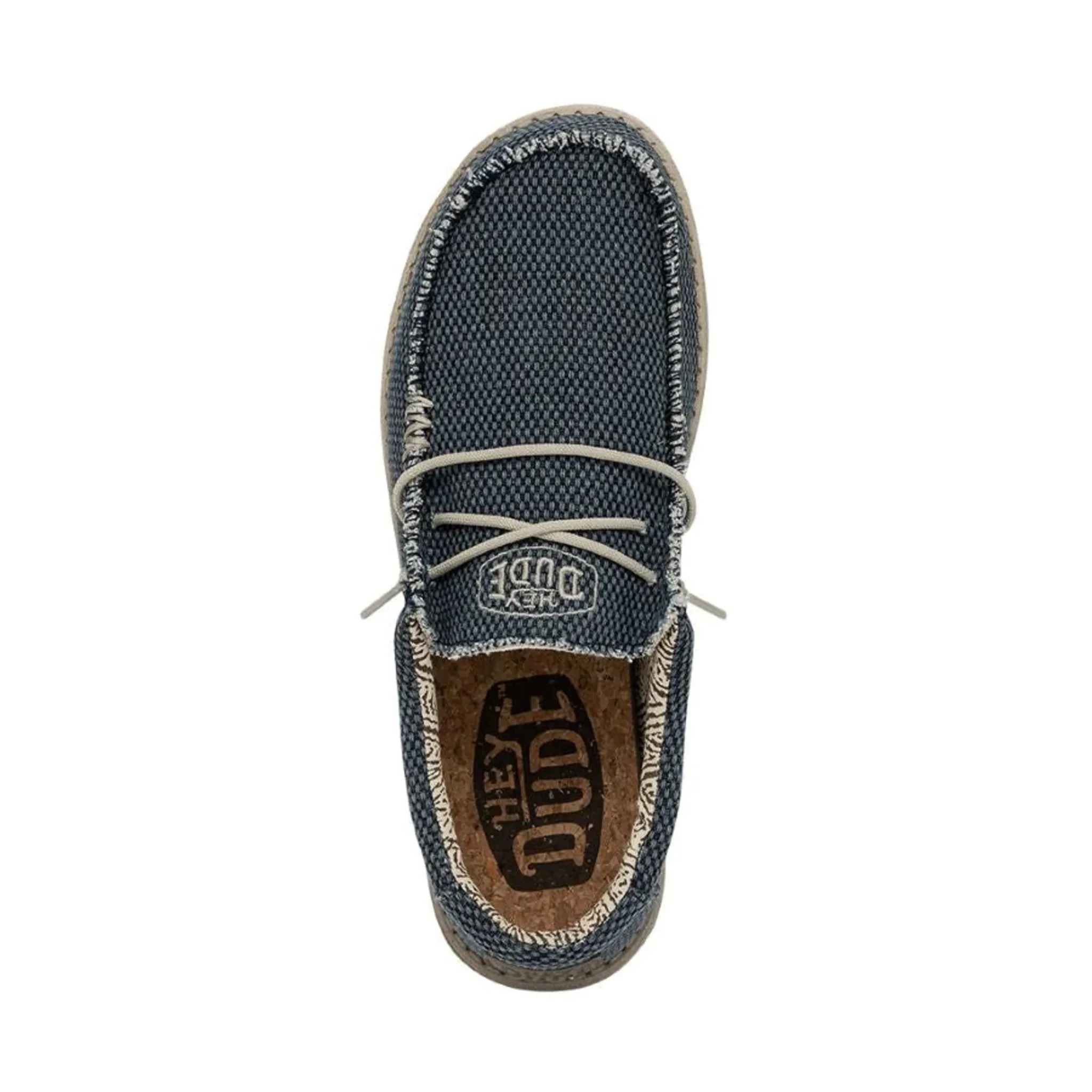 HEY DUDE MEN'S WALLY BRAIDED BLUE NIGHT - 400034NM