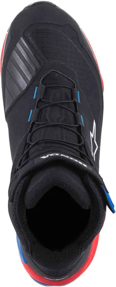 Honda CR-X Drystar Alpinestars Motorcycle Shoes, Black/Red/Blue