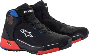 Honda CR-X Drystar Alpinestars Motorcycle Shoes, Black/Red/Blue