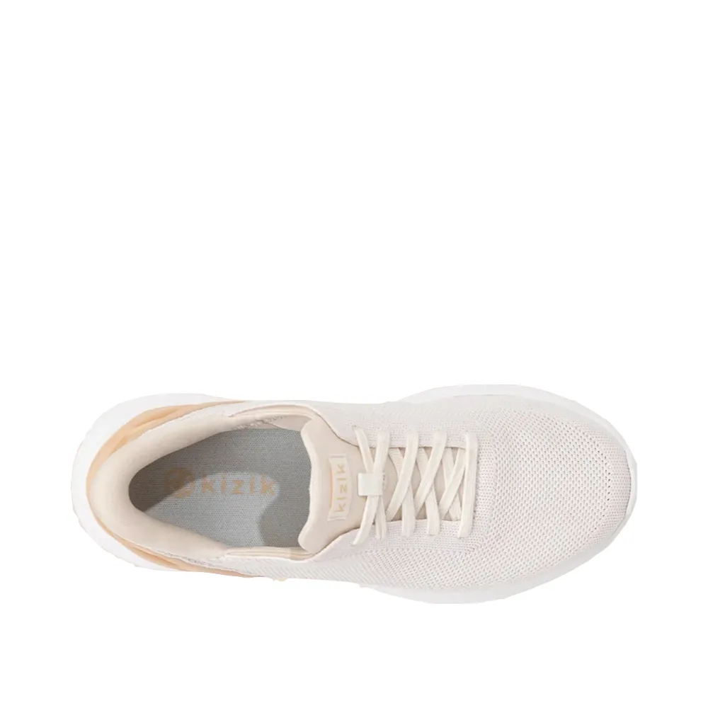 Kizik Athens Sneaker in White Creme