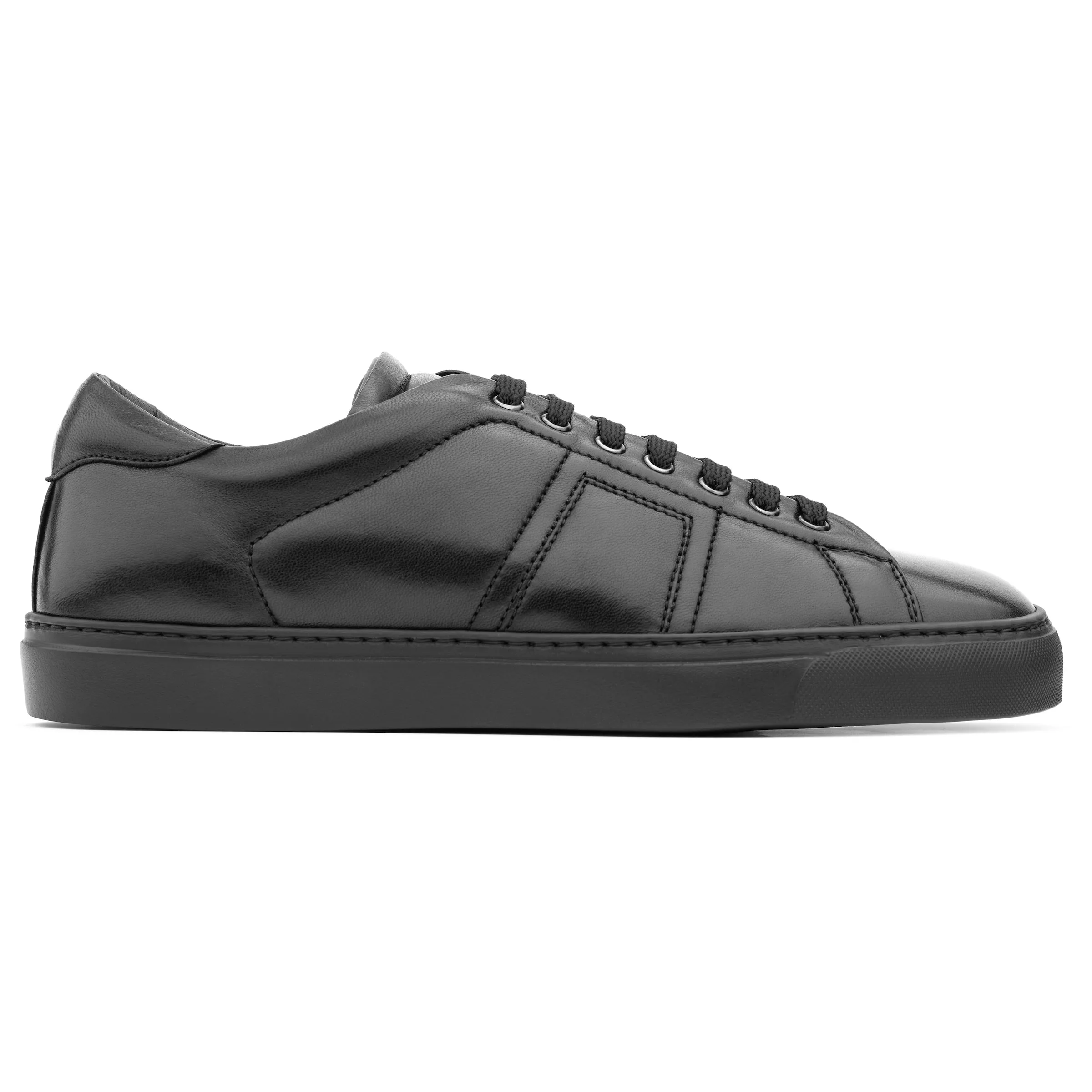 Le Mans Black Nappa Calf Sneaker