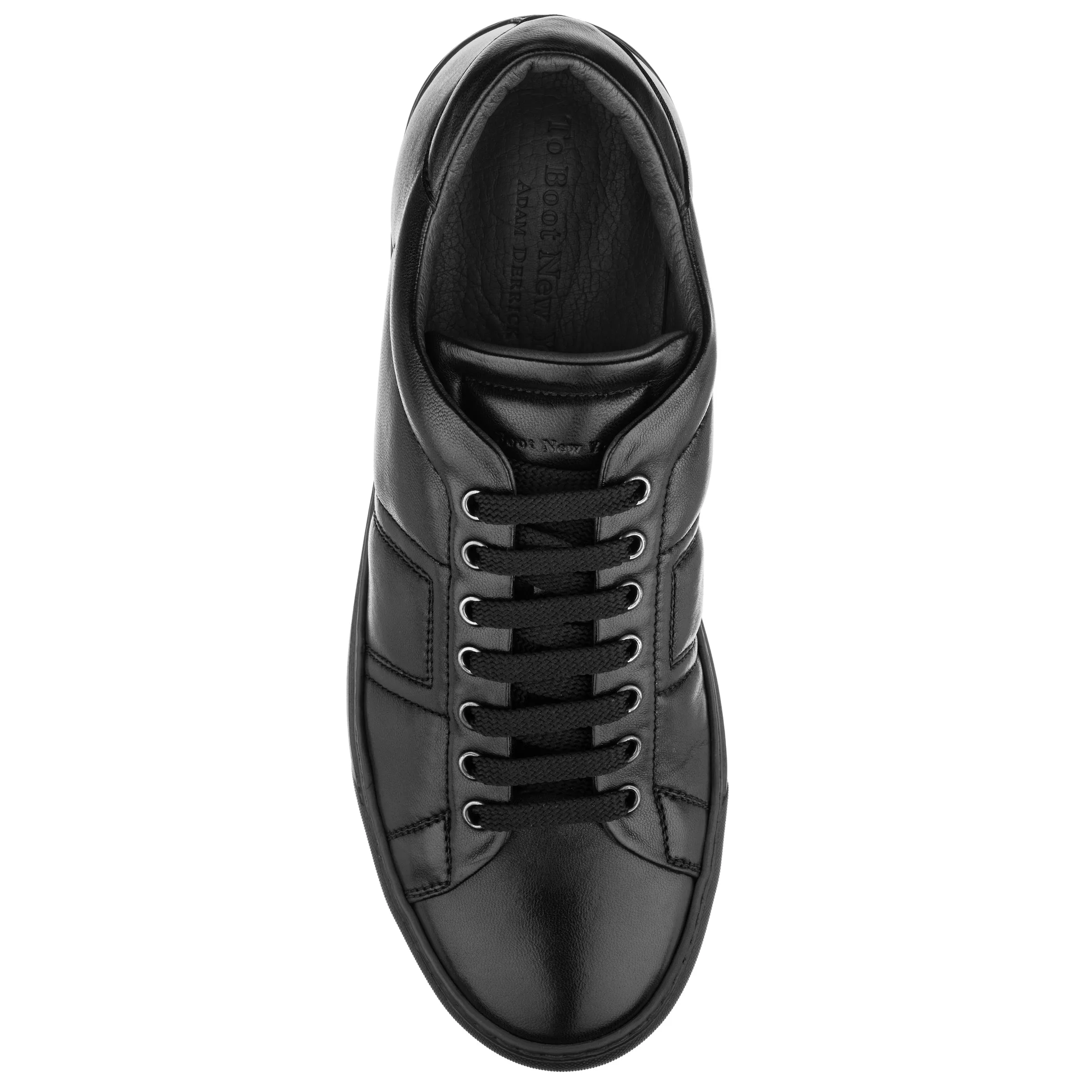 Le Mans Black Nappa Calf Sneaker