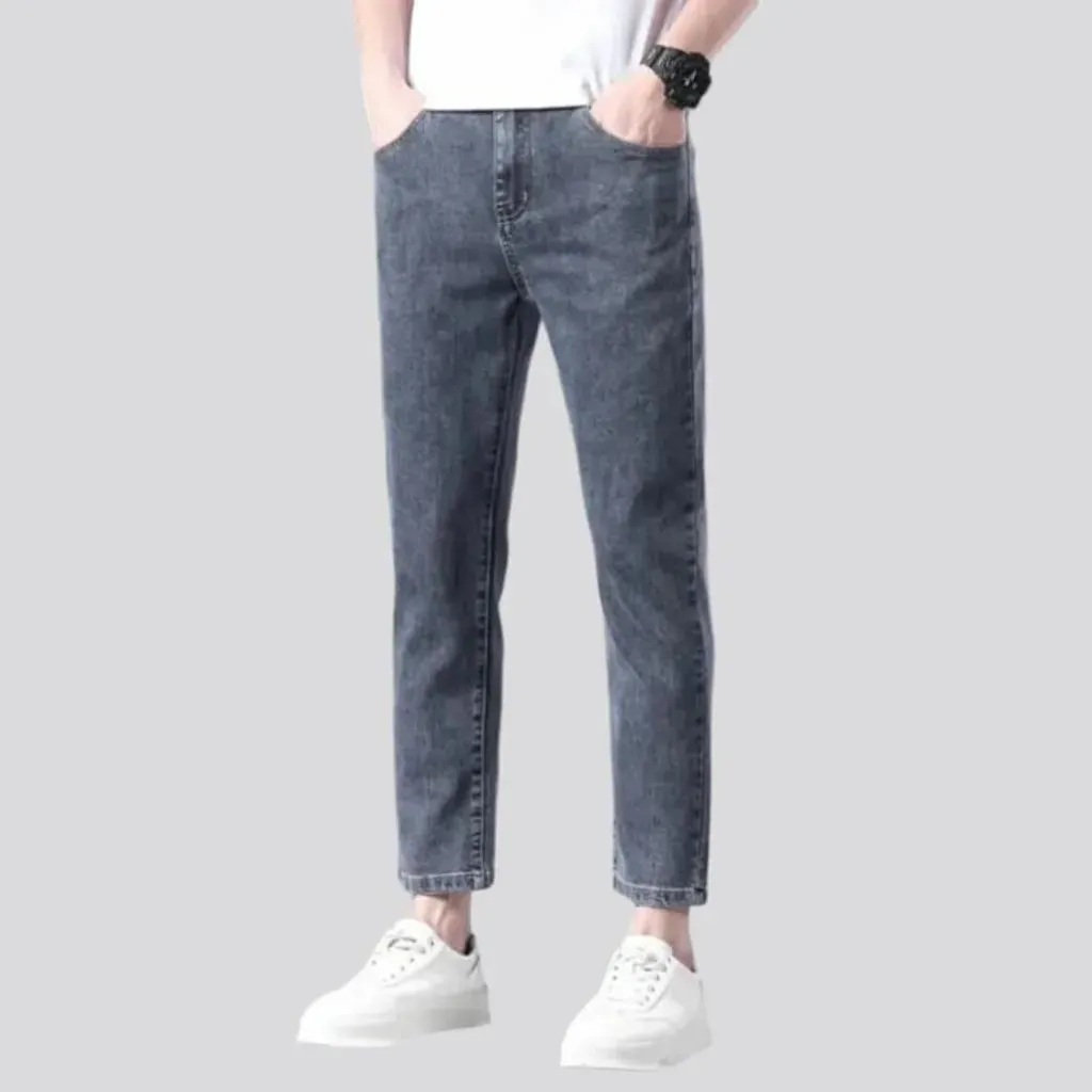 Men's ankle-length jeans