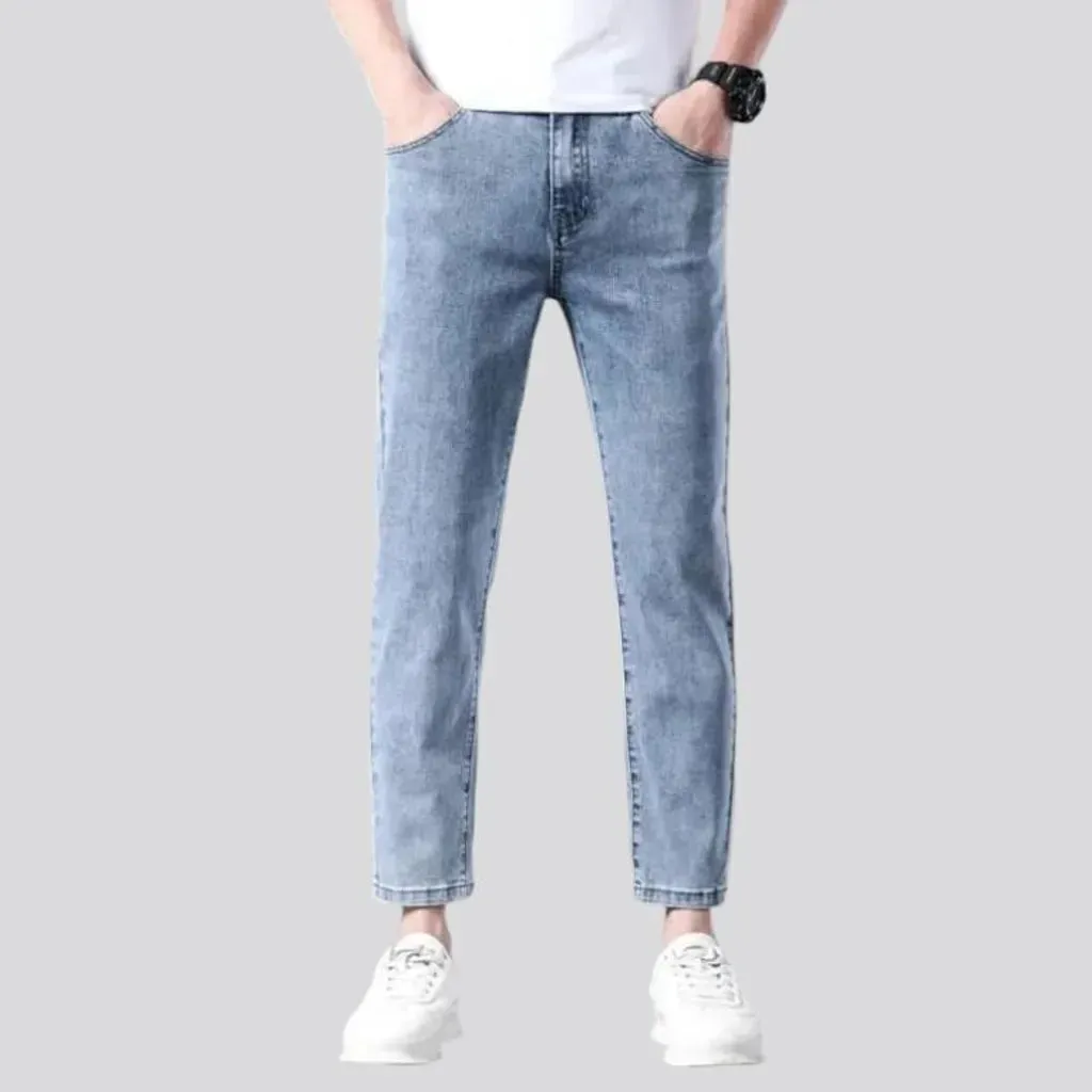 Men's ankle-length jeans