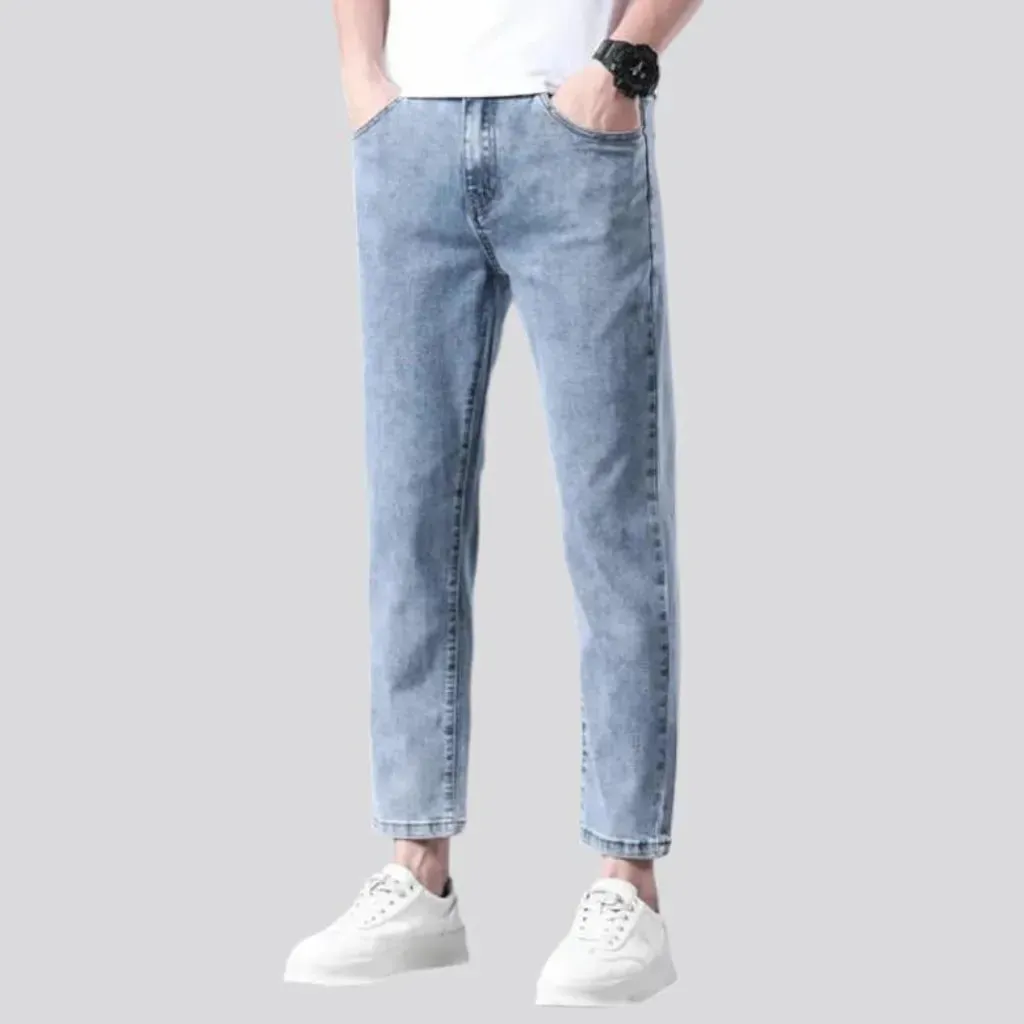 Men's ankle-length jeans