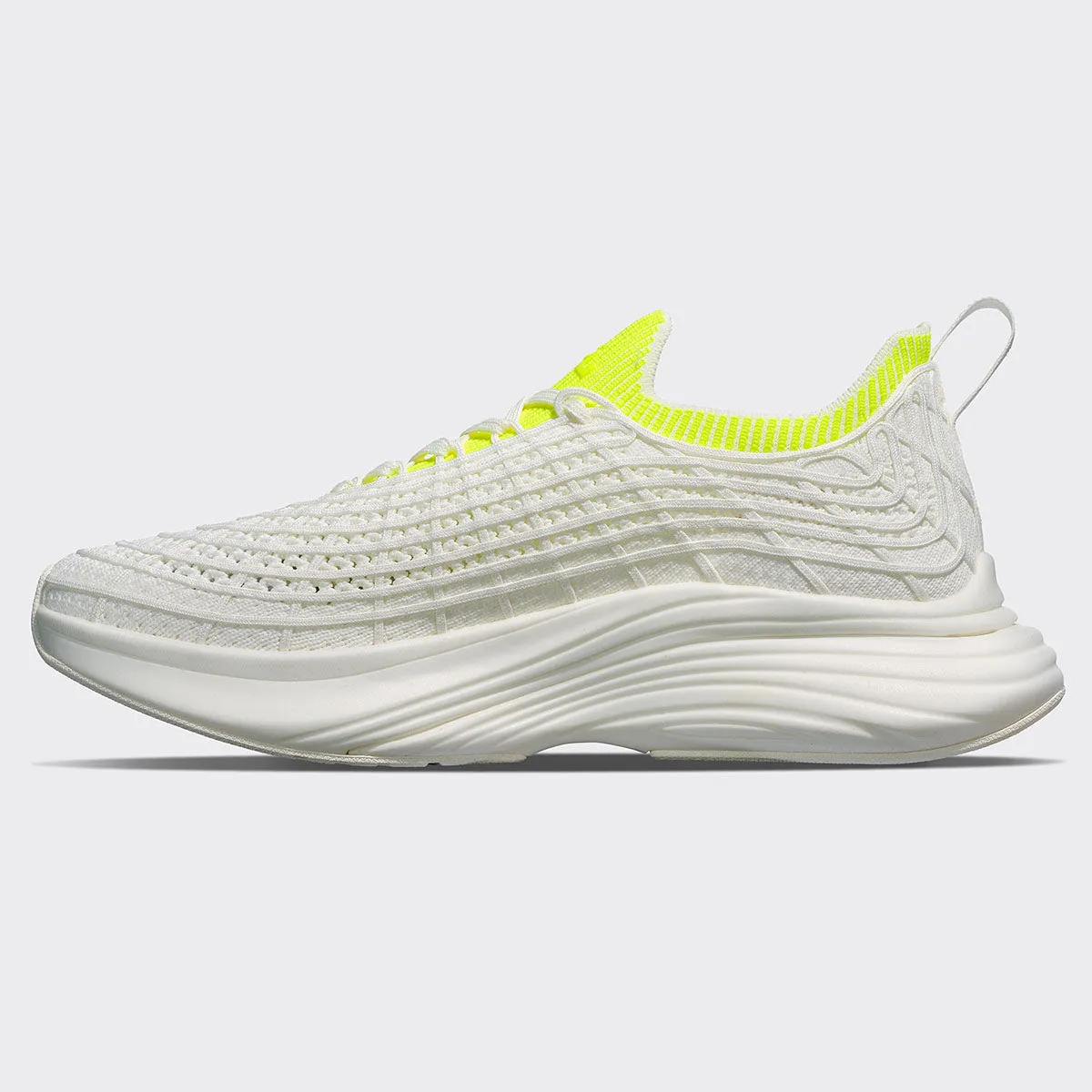 Men's TechLoom Zipline Ivory / Energy / Ribbed