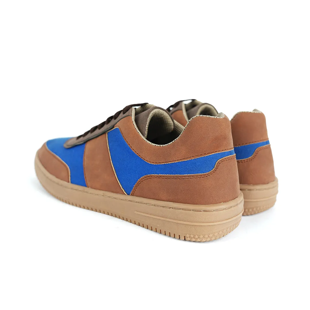 Monkstory Urban Street Sneakers - Blue/Brown