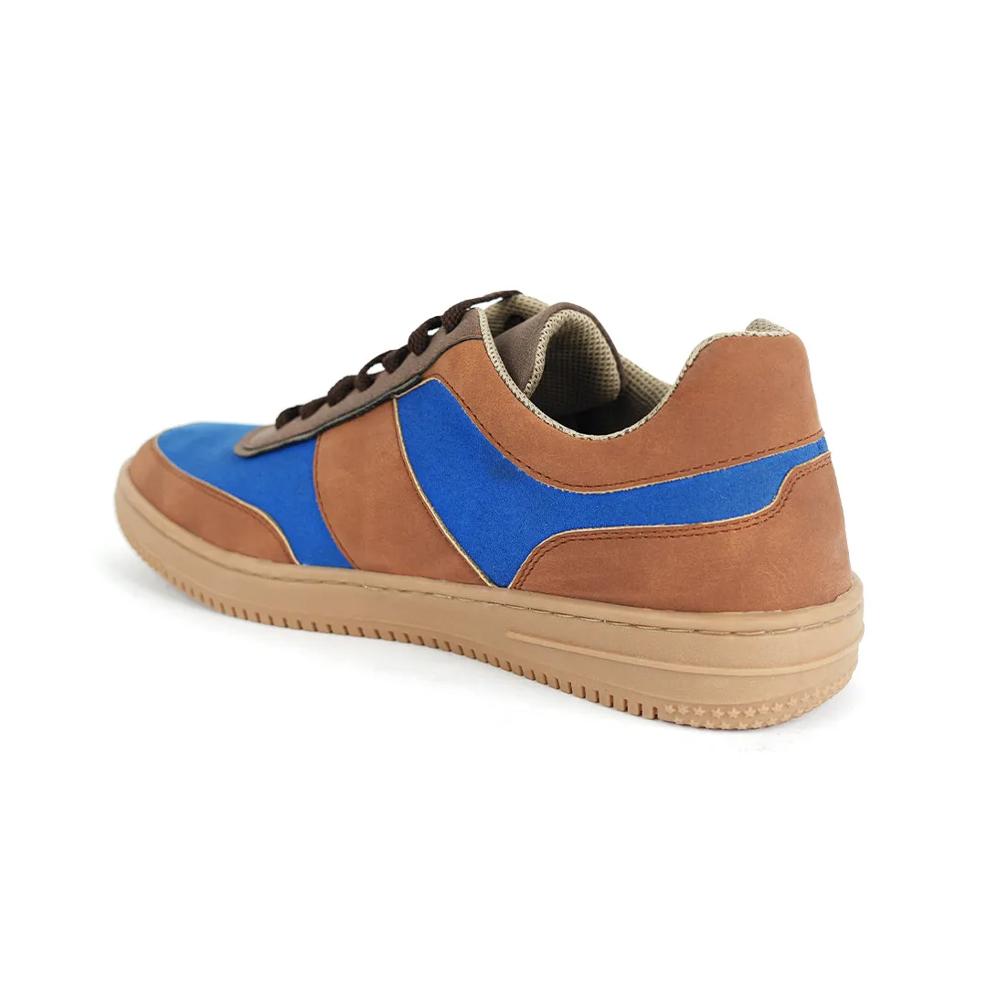 Monkstory Urban Street Sneakers - Blue/Brown