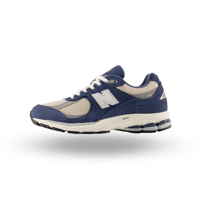 New Balance 2002R NB Vintage Indigo Blue Beige Unisex Sneaker