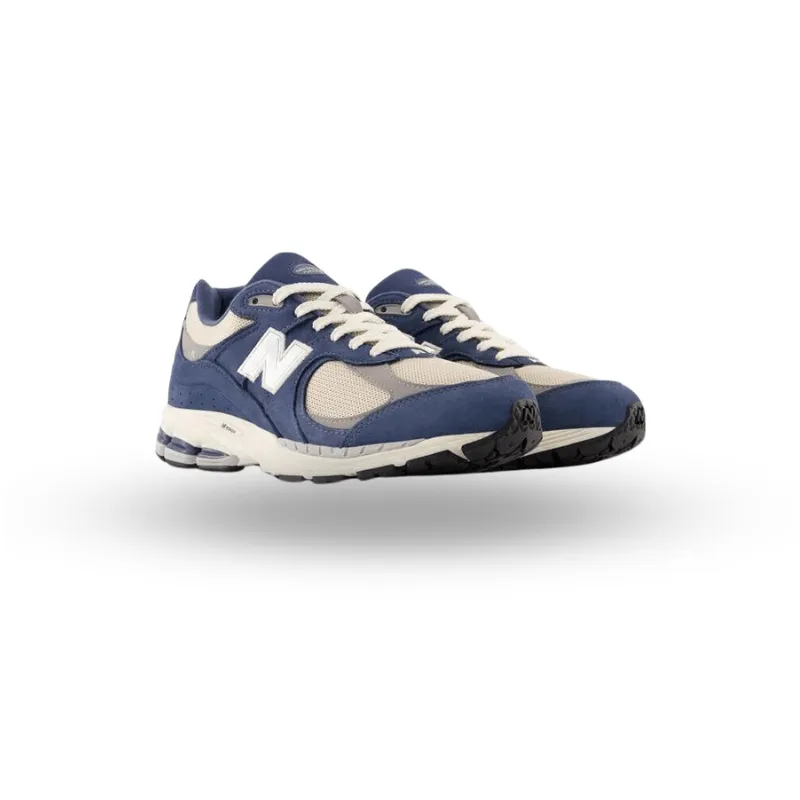 New Balance 2002R NB Vintage Indigo Blue Beige Unisex Sneaker