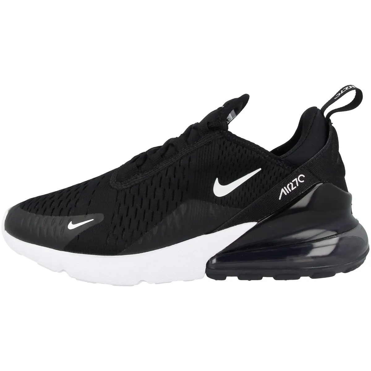 Nike Air Max 270 Women's Sneakers Size 5  Black Anthracite White Pair Of Shoes