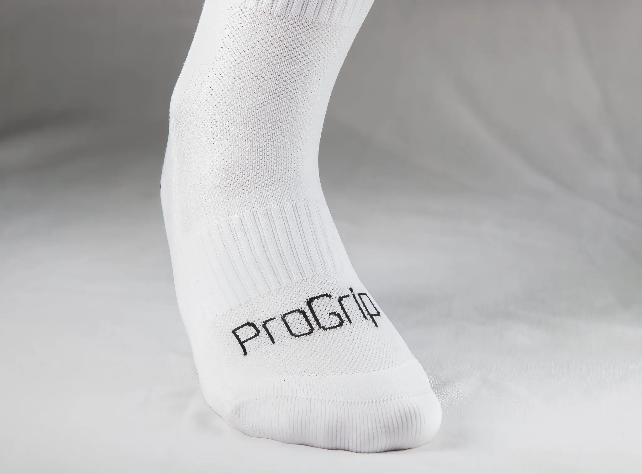 ProGrip Grip Socks - WHITE Grip Socks for Sport | Soccer | Football | Rugby | Golf | Lacrosse | Hockey | Basketball | Tennis