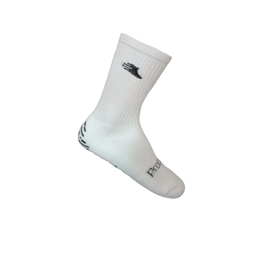 ProGrip Grip Socks - WHITE Grip Socks for Sport | Soccer | Football | Rugby | Golf | Lacrosse | Hockey | Basketball | Tennis