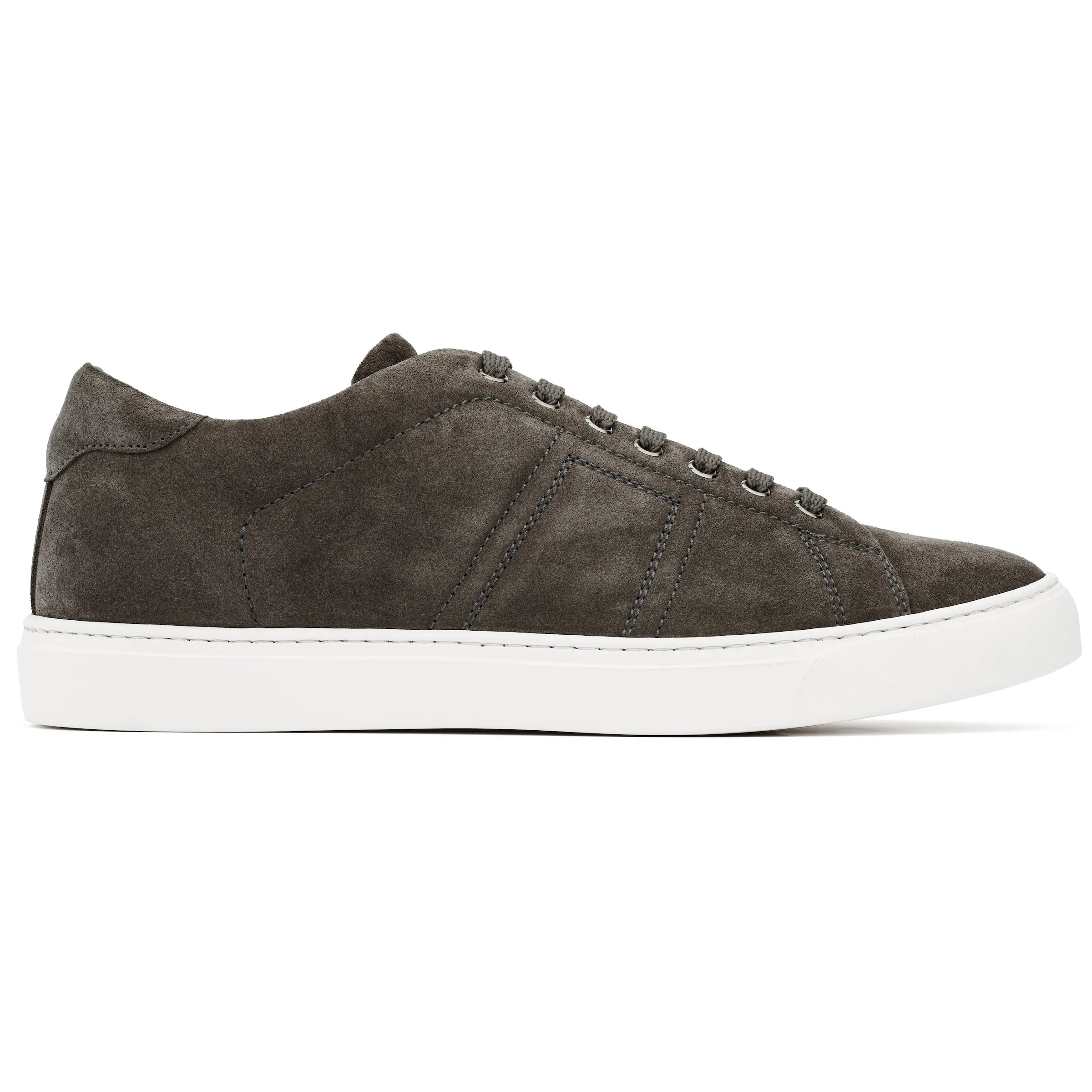 Quintin Grey Suede Sneaker