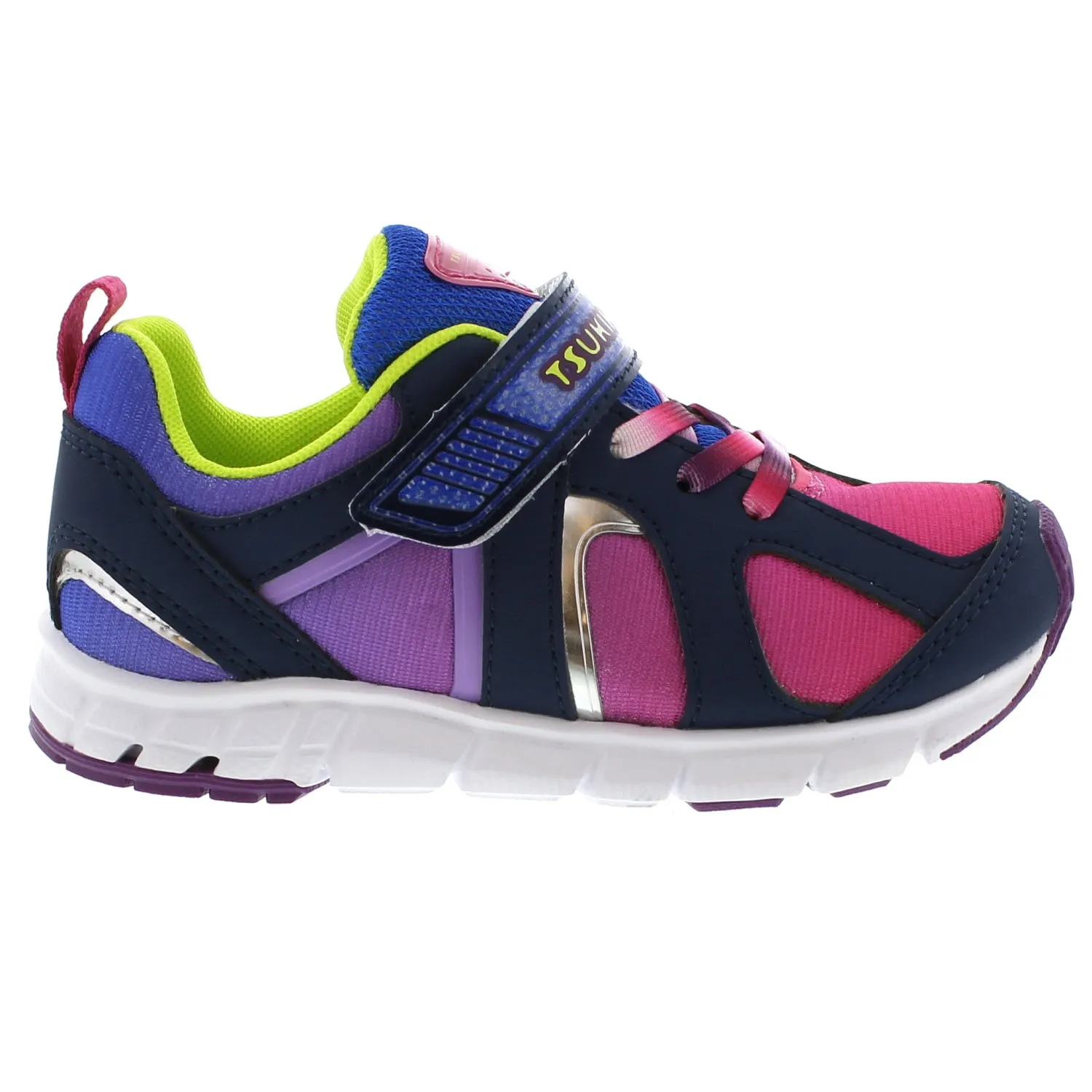 Rainbow Kid's Athletic Trainer - Navy/Fuschia