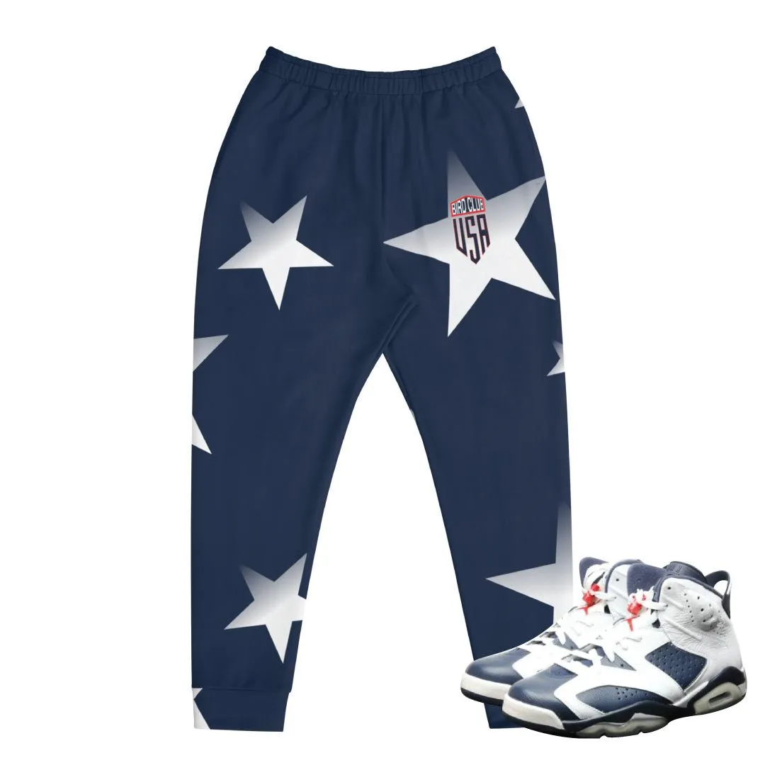 Retro 6 Olympic Dream Team Stars Joggers