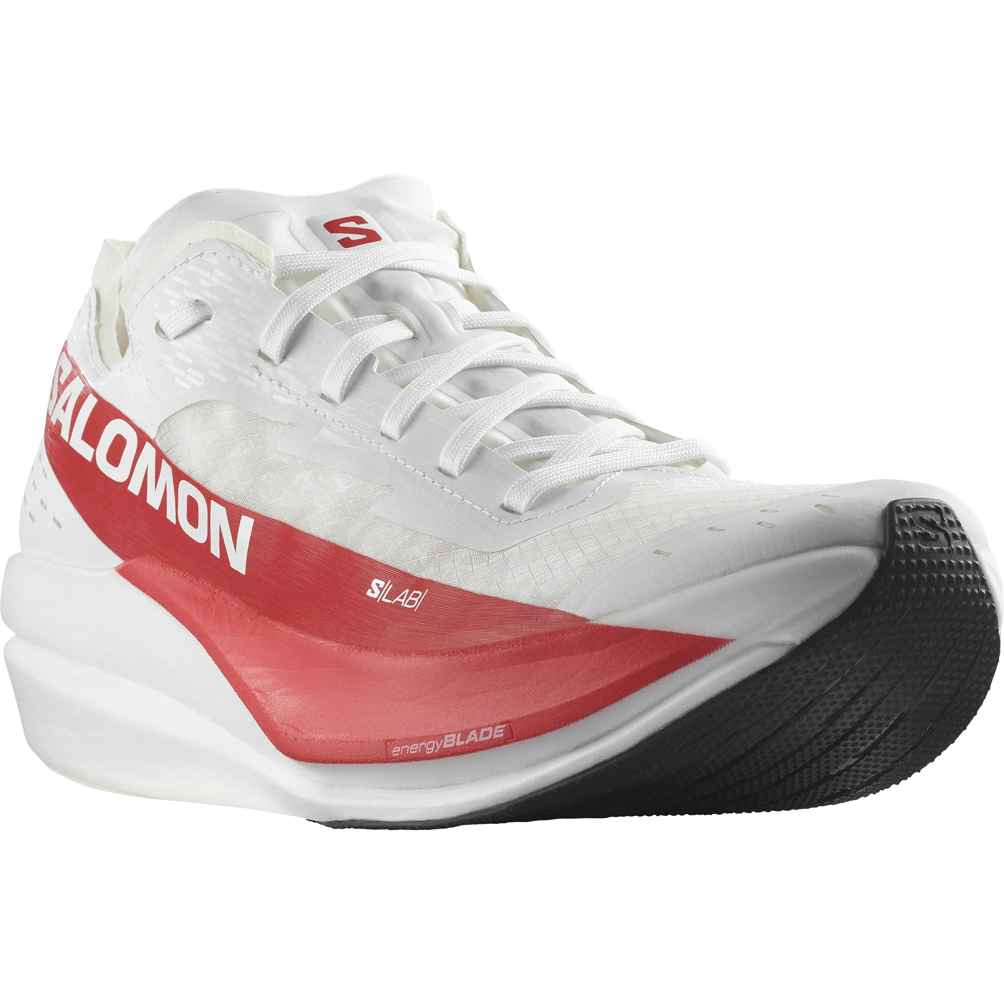 Salomon S/LAB Phantasm 2 Shoe (Unisex) White / White / High Risk Red