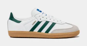 Samba OG Green Gum Grade School Lifestyle Shoes (White/Green)