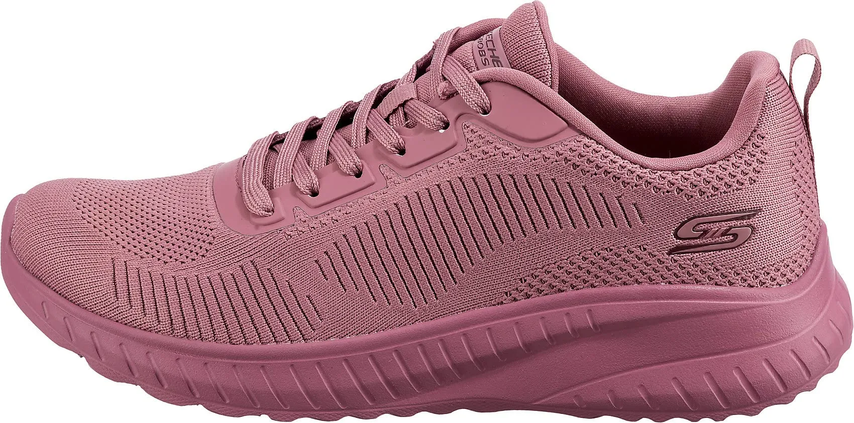 Skechers-Raspberry-Women's Casual Shoes-117209-RAS-BOBS Squad Chaos - FACE Off UK5