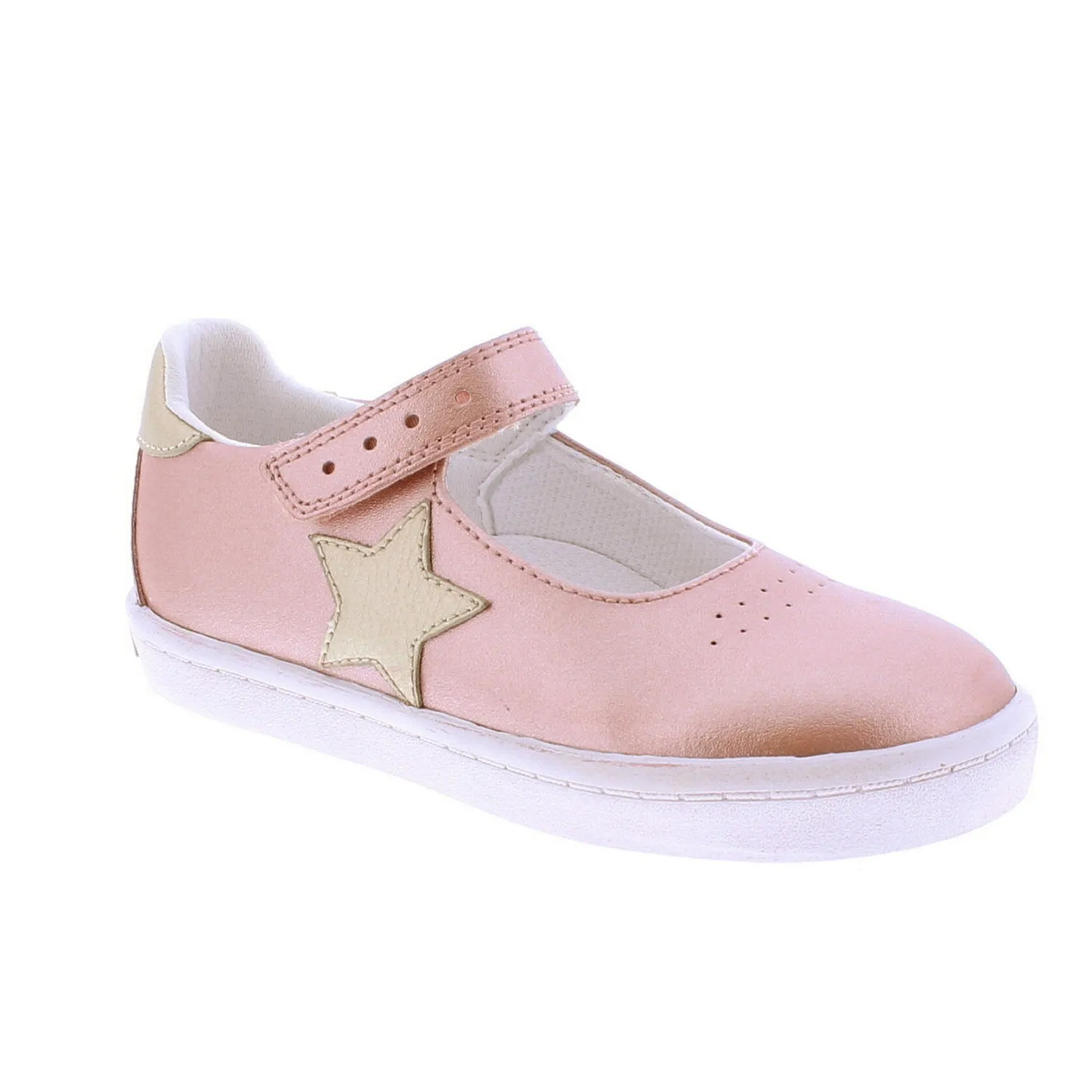 STELLA - V104-685 - Pink/Gold Leather