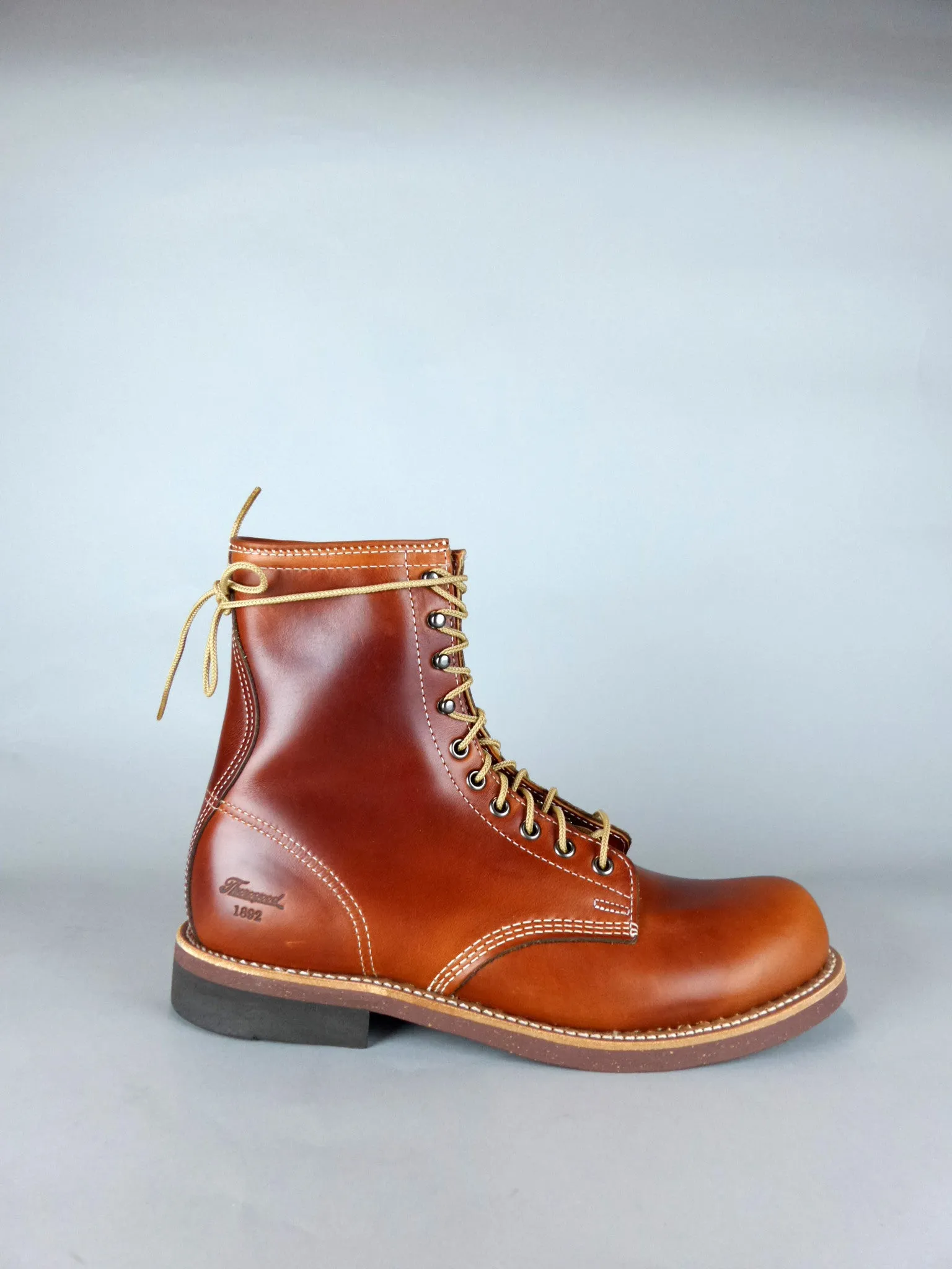 Thorogood 1892 Tomahawk 8 Inch Boots in Cognac