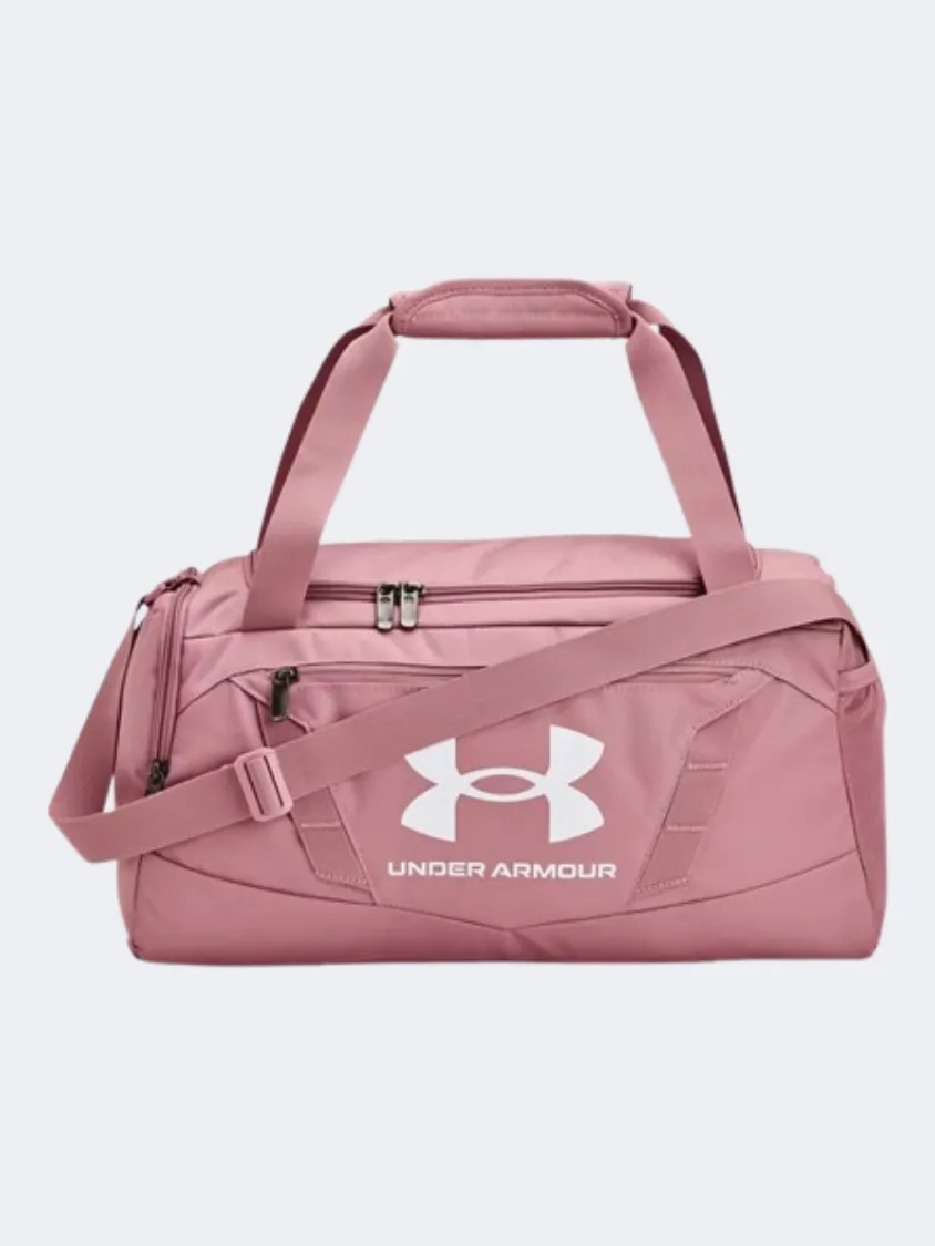 Under Armour Undeniable 5 Xs Unisex Training Bag Pink Elixir/White