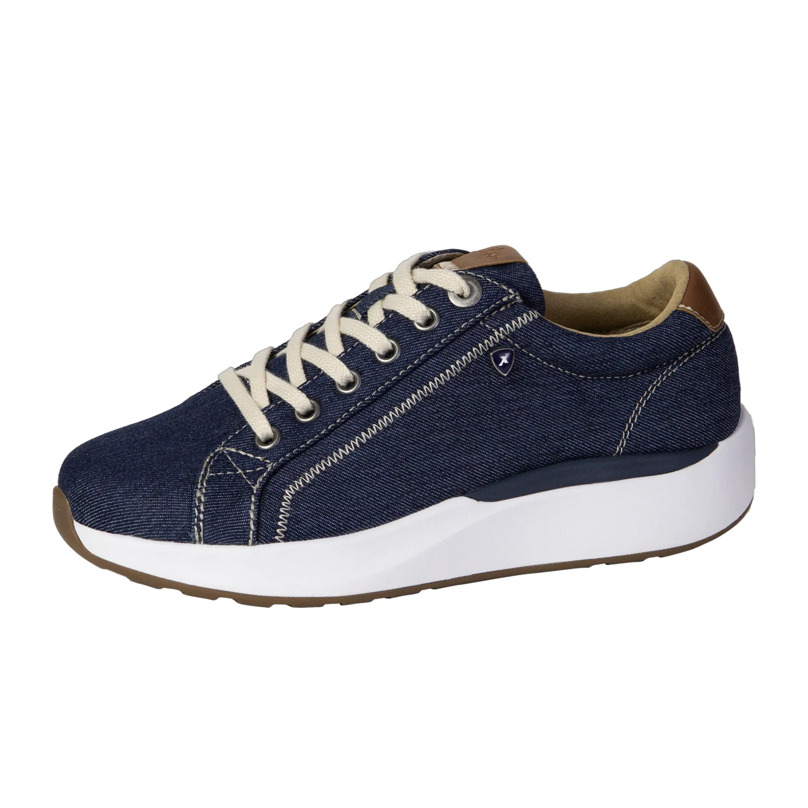 Xelero Heidi Walking Shoe (Women) - Navy Canvas